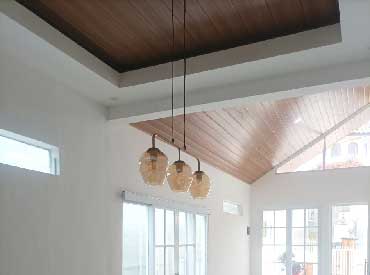 Pemasangan plafon PVC 2